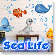 Under the Sea Wall Stickers for Kids