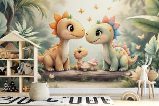 Dinosaurs and Butterflies in the Tropical Forest