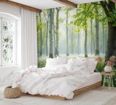 Blooming Forest in Spring